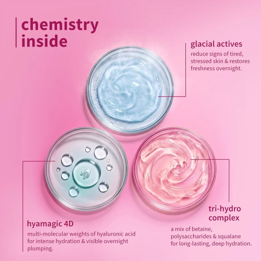 Plum - Bulgarian Rose & Hyaluronic Acid Frosted Sleeping Mask (50g)