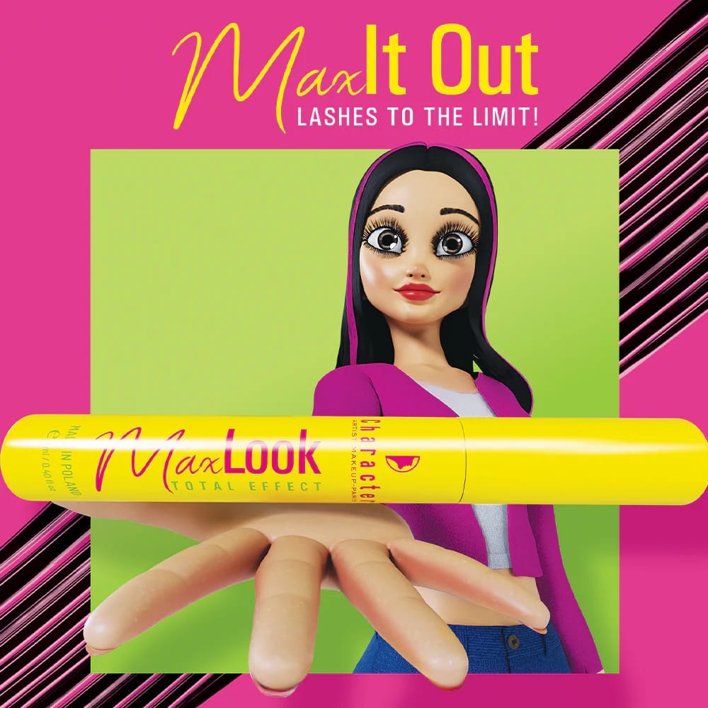 Character Cosmetics - Max Look Total Effect Mascara (12ML)