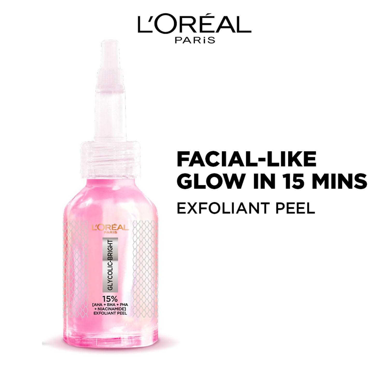 Loreal Paris - Glycolic Bright Anti - Dark Spot Exfoliant Peel (25ML)