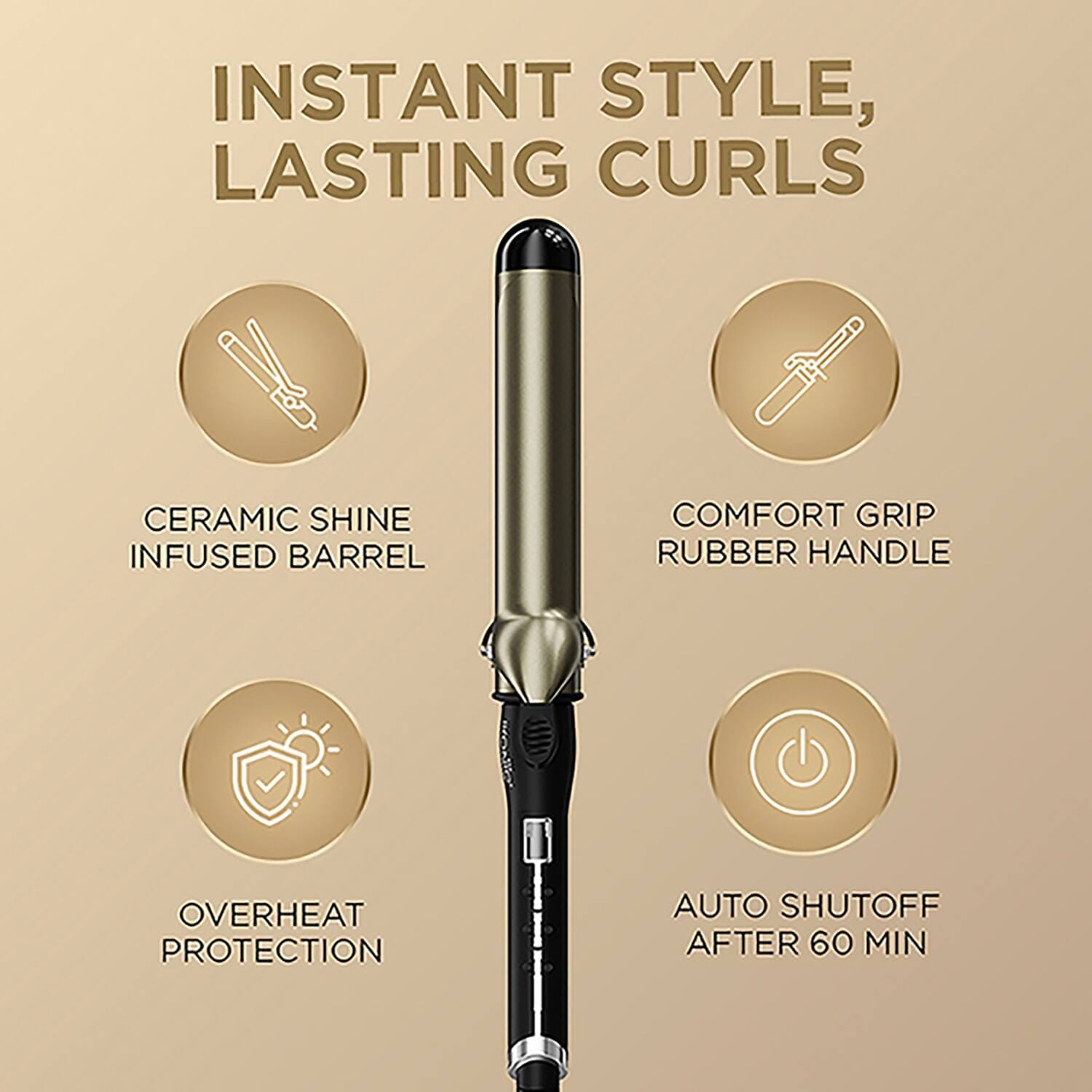 Ikonic Professional - Curling Tong - CT38