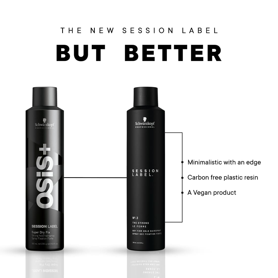 Schwarzkopf Professional - Session Label The Strong Le Fixant (300ML)