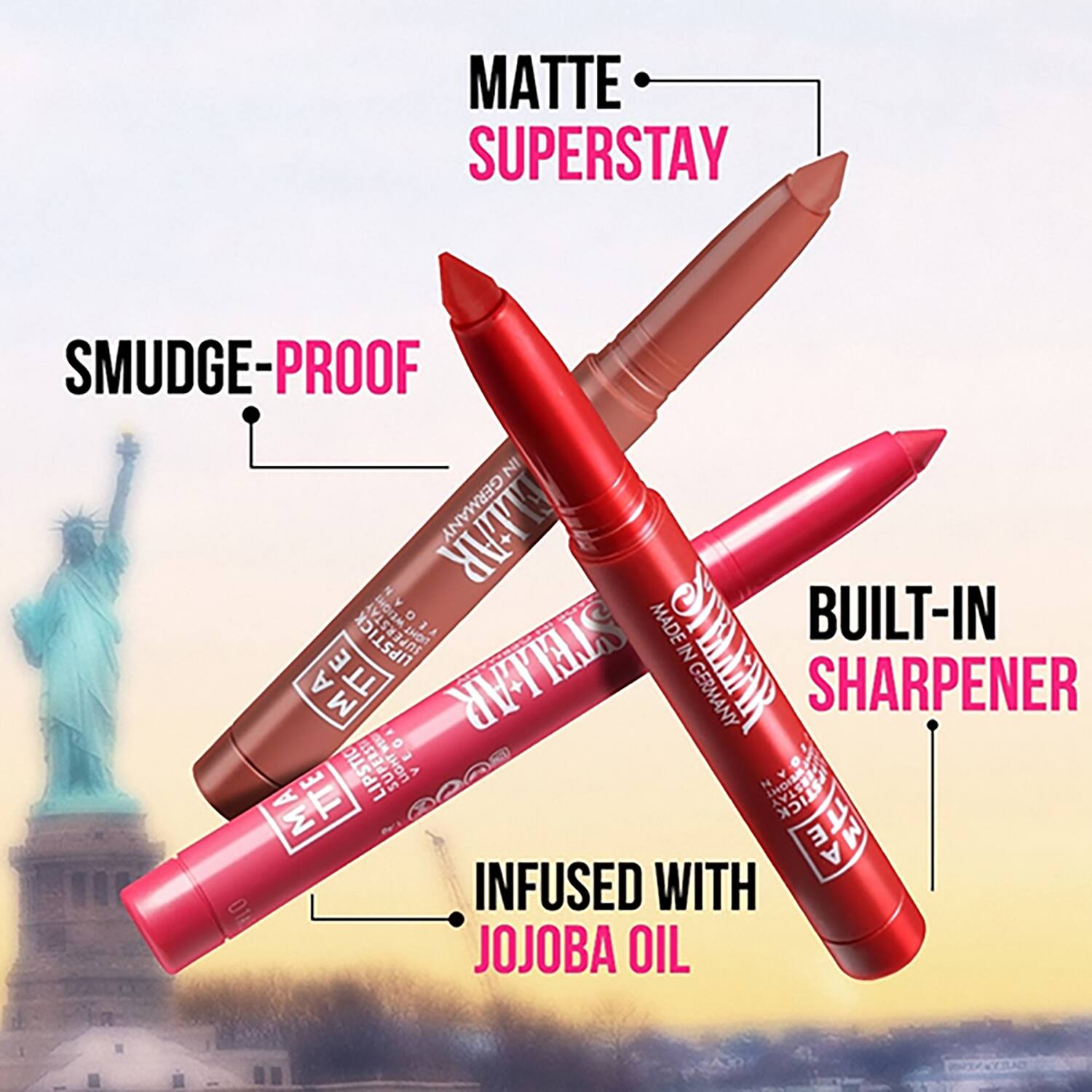 Forever 52 - Stellar Matte Lipstick Superstay Lightweight (1.4g)