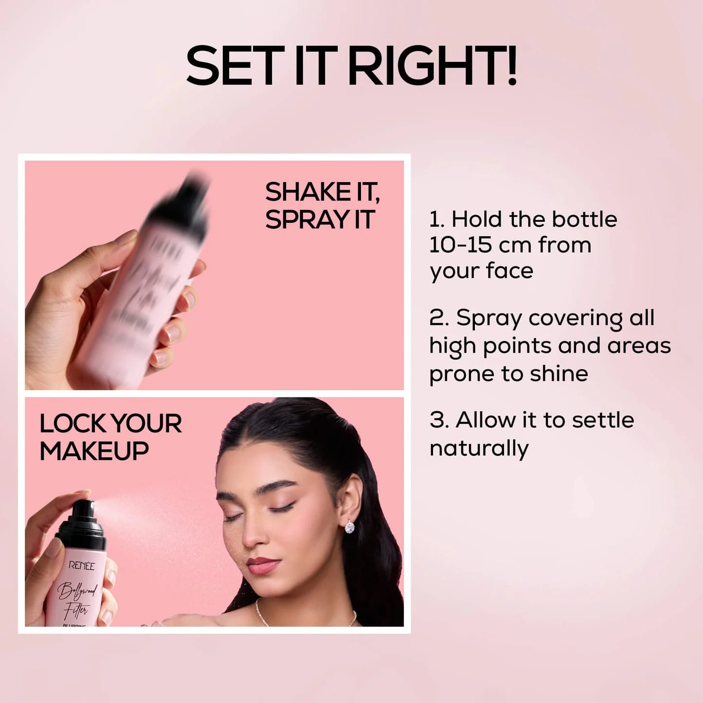 RENEE - Bollywood Filter Blurring Setting Spray (100ML)