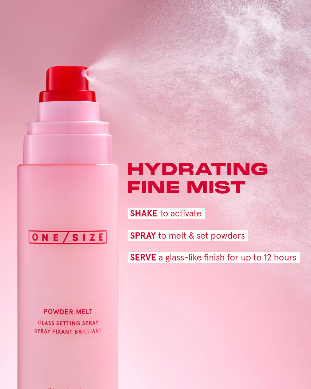 One Size - Powder Melt Glass Setting Spray (100ML)