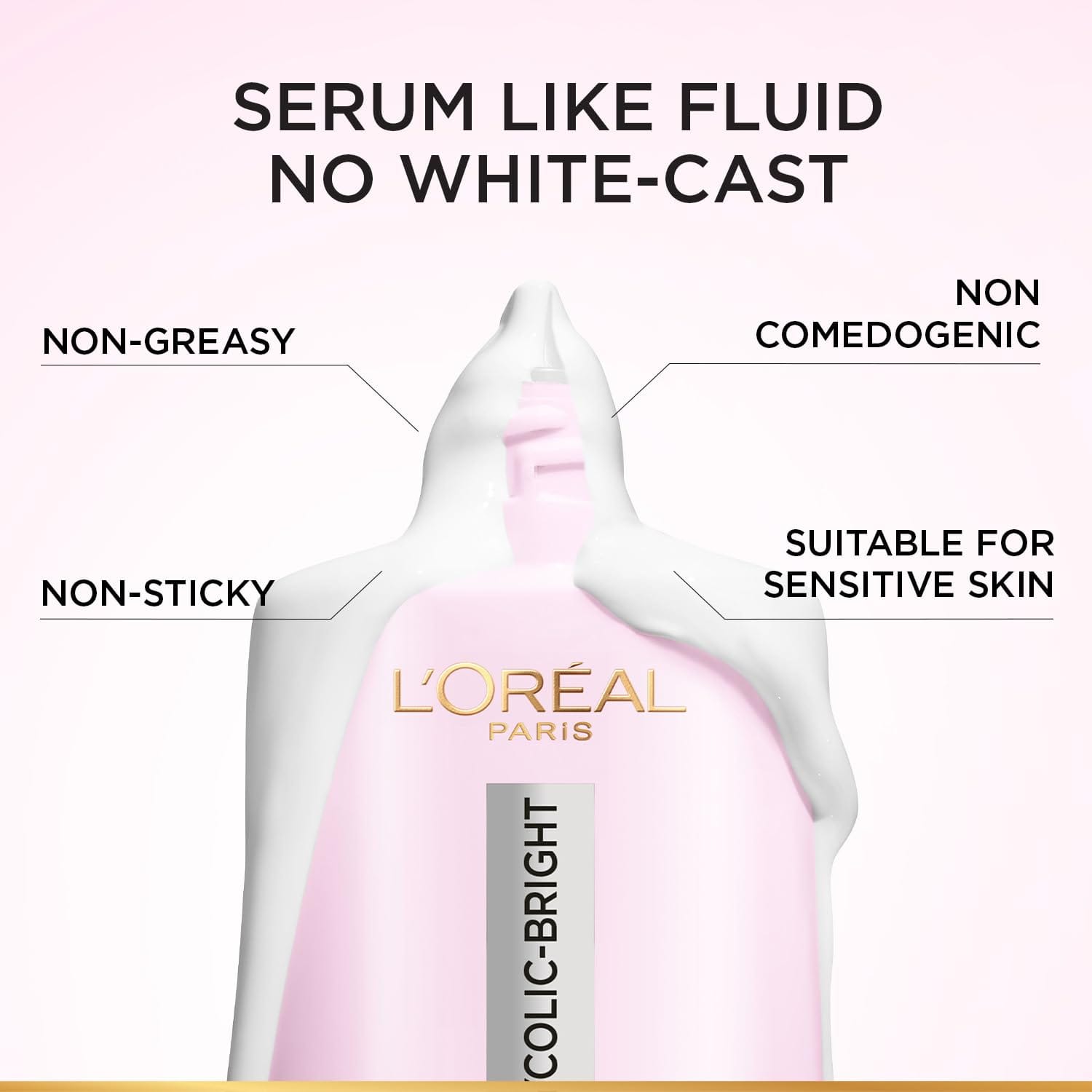 Loreal Paris - Glycolic Bright Anti Dark Spot Daily UV Fluid Spf 50+ (50ML)