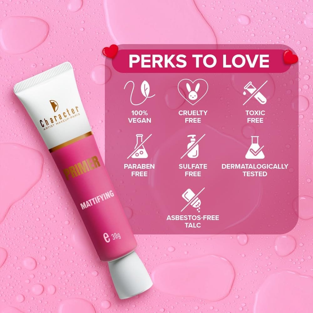 Character Cosmetics - Primer Mattifying With Bisabolol + Vitamin E (30g) [PMM001]