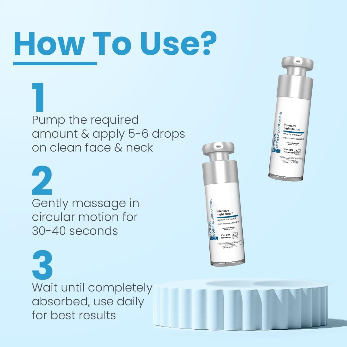 Fix Derma - Intensive Night Serum (30ML)