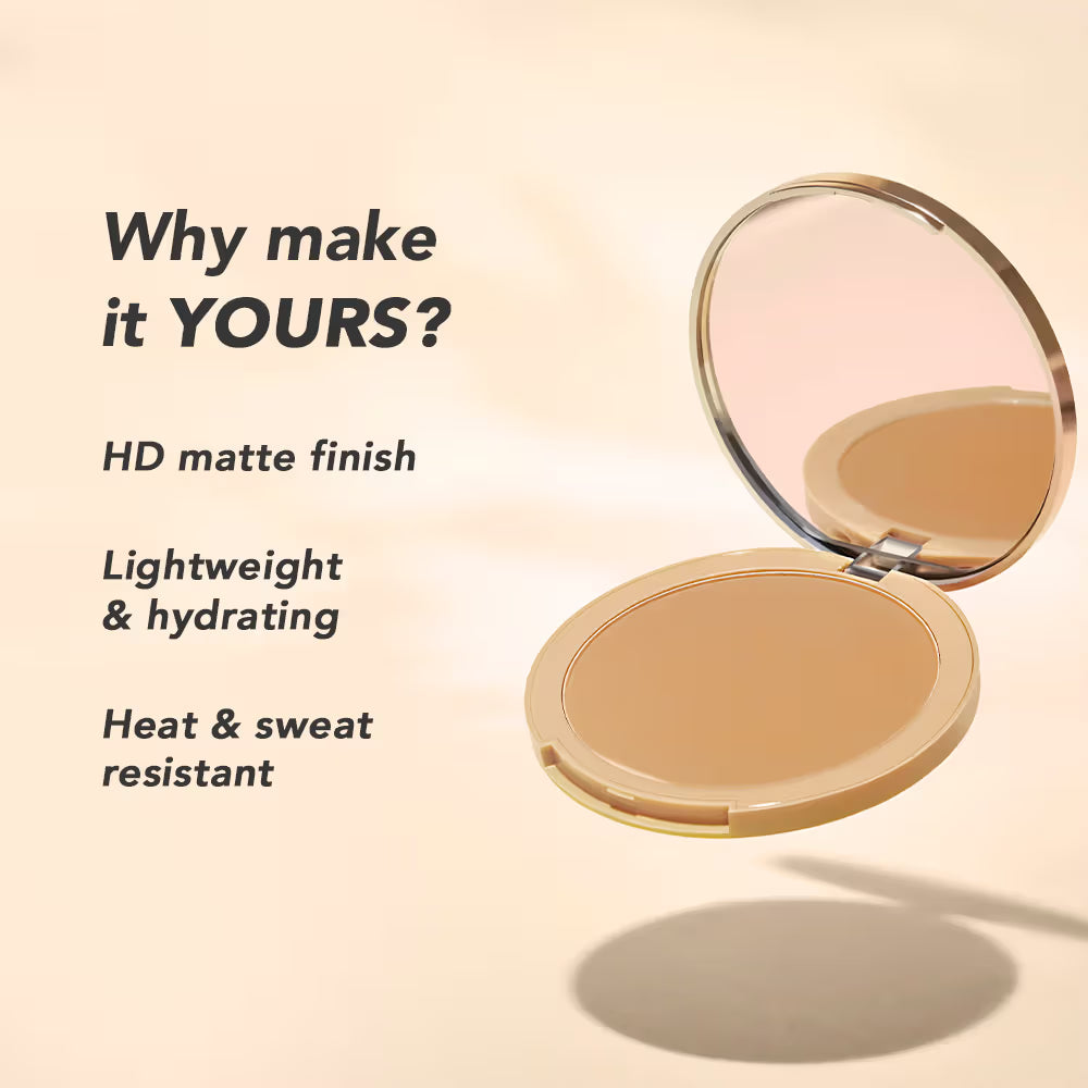 Kay Beauty - Matte Compact Enriched With Avocado + Mango Butter (9g)