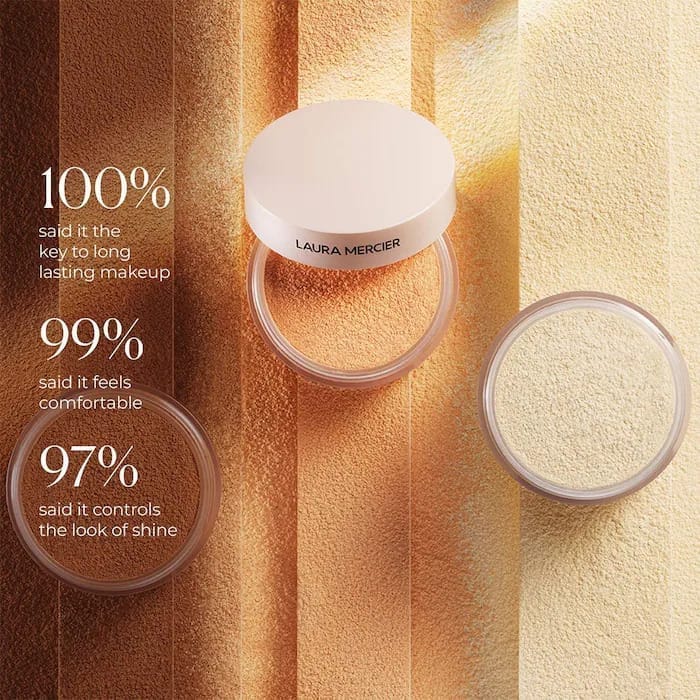 Laura Mercier - Translucent Loose Setting Powder + Velour Puff Ultra - Blur Jumbo (29g)