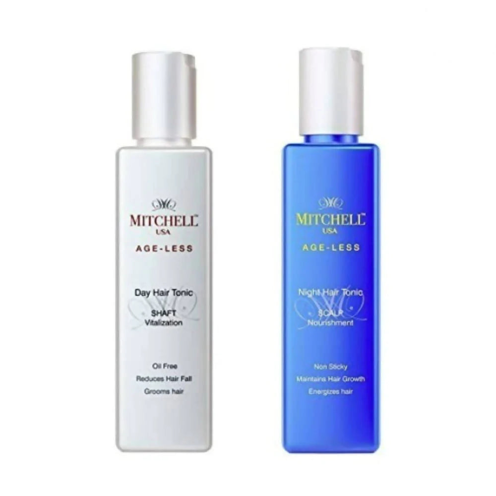 Mitchell - USA Age Less Day & Night Hair Tonic Combo (100mL + 100mL = 200mL)