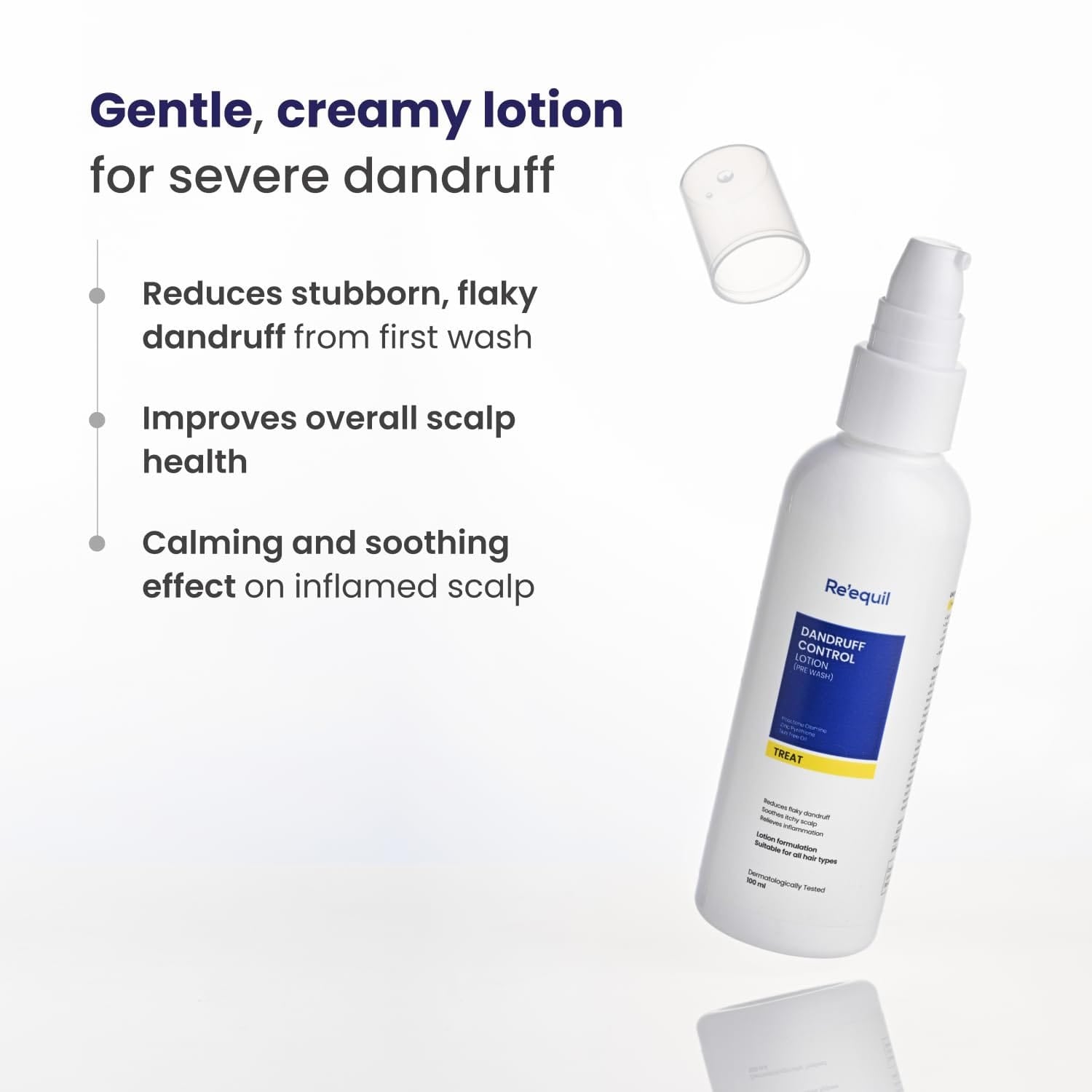 Re'equil - Dandruff Control Lotion (Pre Wash) (100ML) - BEAUTY BRATS