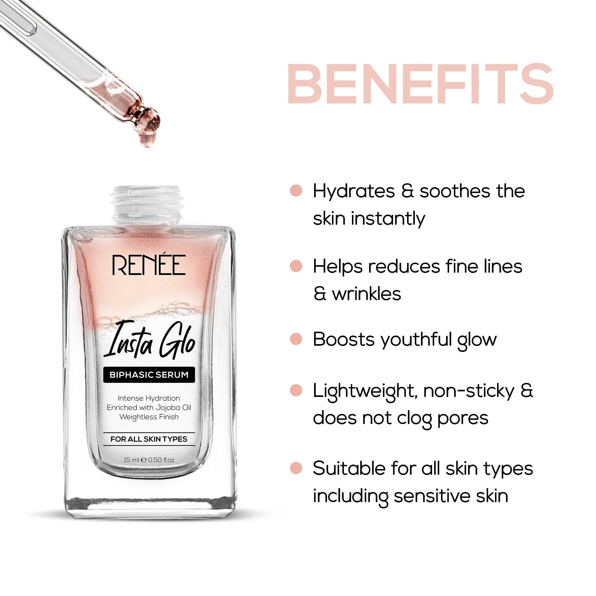 RENEE - Insta Glo Biphasic Serum (15mL)