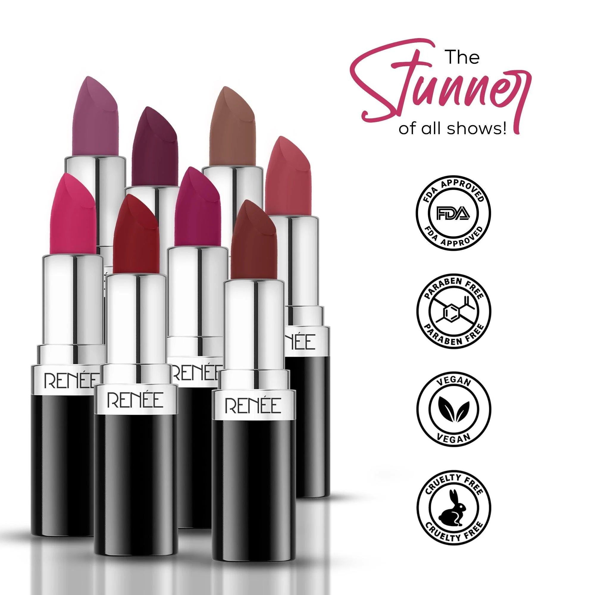 Renne - Stunner Matte Lipstick (4g)