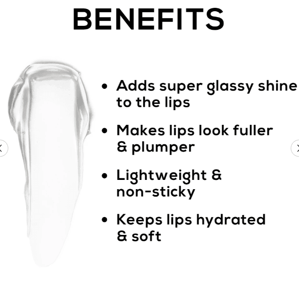 RENEE Hot Lips - Lip Gloss Clear (4.5ml )
