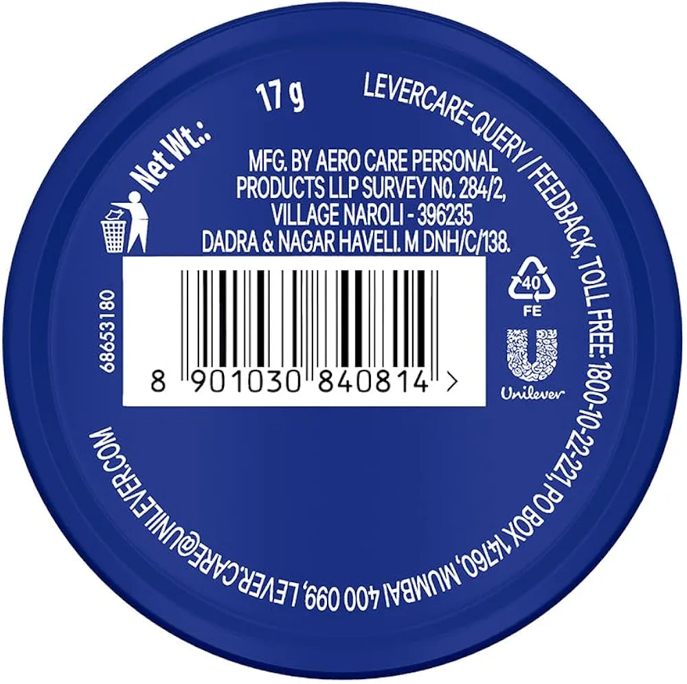 Vaseline Lip Tins Original Care, 17g | Infused with Vitamin E to Hydrate & Moisturize Dry Lips Transparent