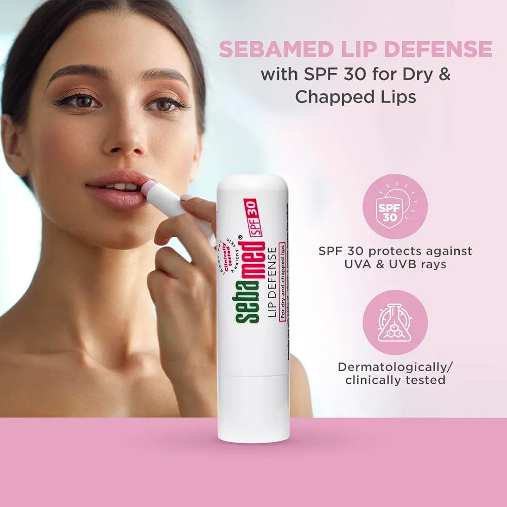 Sebamed sensitive  skin lip defence lip balm for dry and chapped lips