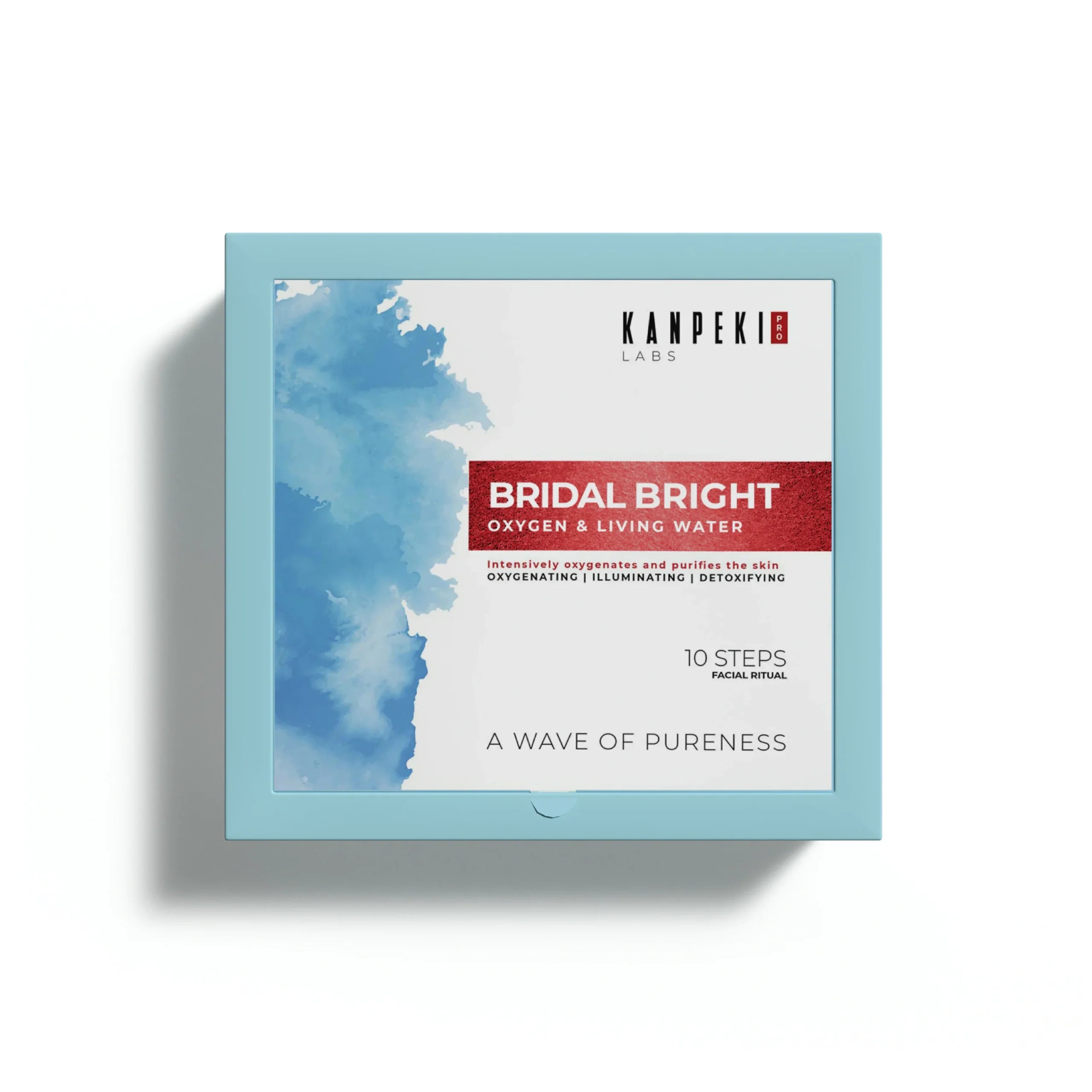 Kanpeki - Bridal Bright Oxygen & Living Water 10 Steps Facial Ritual Kit