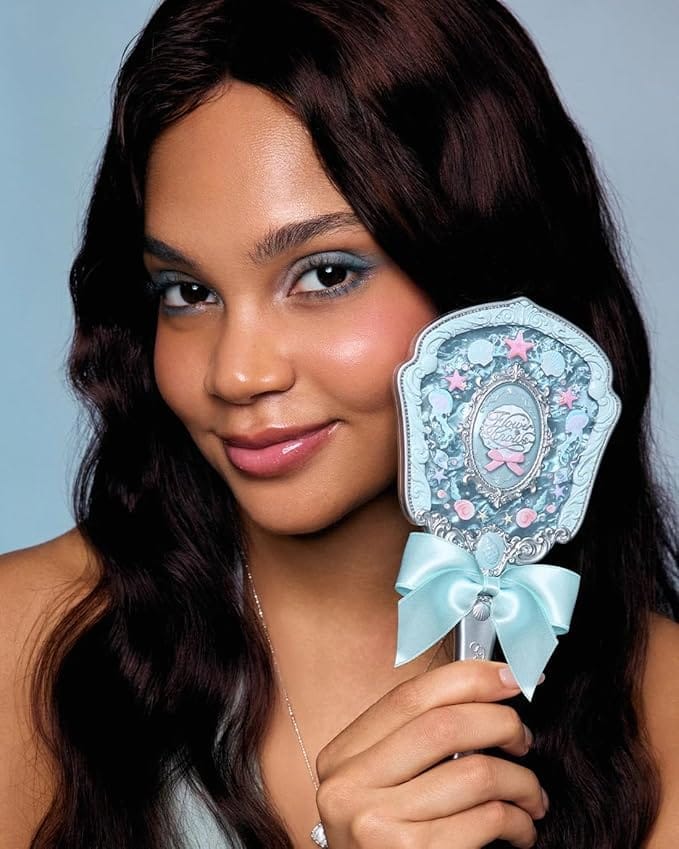 Flower Knows - Shell'S Jewels Collection Hand Mirror (Blue Seashell)