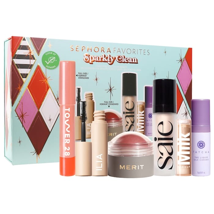 Sephora - Favorites Sparkly Clean Makeup Set