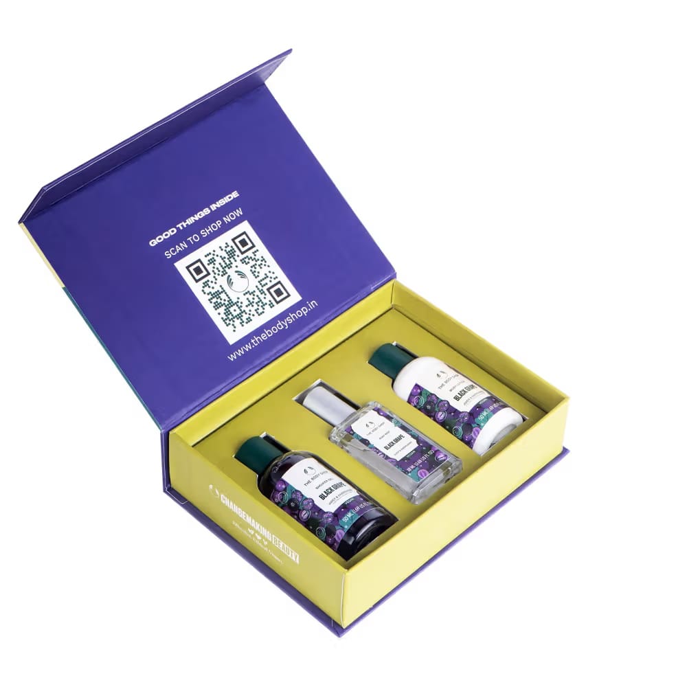 The Body Shop - 3 Pc Black Grape Set (118ML)