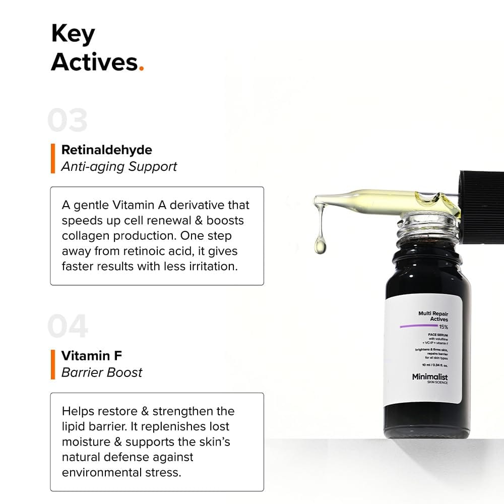 Minimalist - Multi Repair Actives 15% Face Serum (10ML)