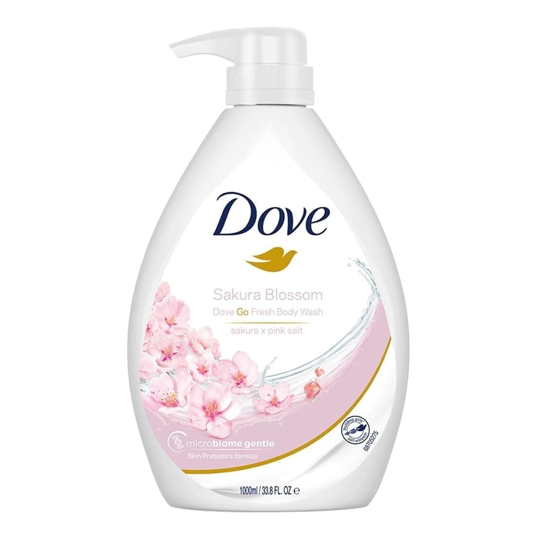 Dove - Sakura Blossom Nourishing Body Wash Sakura X Pink Salt (1L)