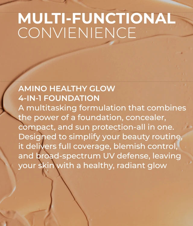 Colorbar - Amino Healthy Glow 4-in-1 Foundation Fond De Teint Rayonnant Spf 15 (20g)