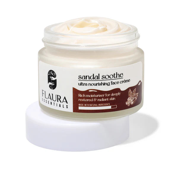 Flaura – Essentials Sandal Soothe Face Creme (50gms)