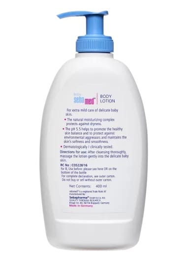 Sebamed - Body Lotion For Delicate Skin With Camomile (200ML) - BEAUTY BRATS