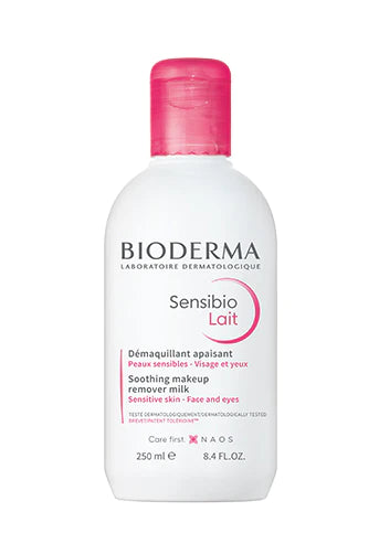 Bioderma - Sensibio Lait A non-rinse make-up removing milk that gently cleanses sensitive skin (250mL)