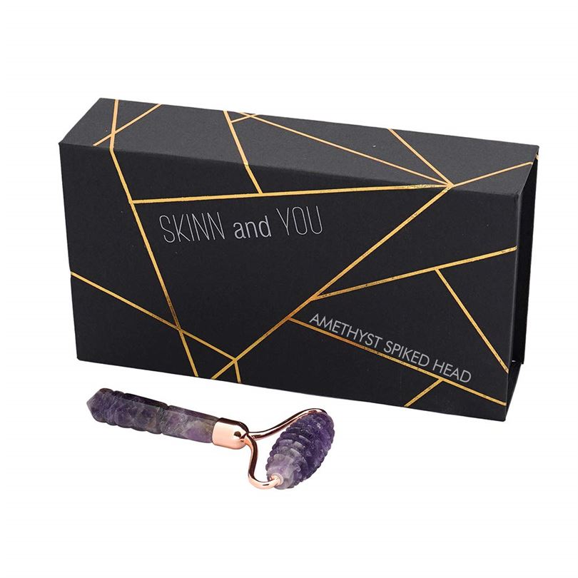 Skin And You Skinn And You Amethyst Spiked Head Roller face roller