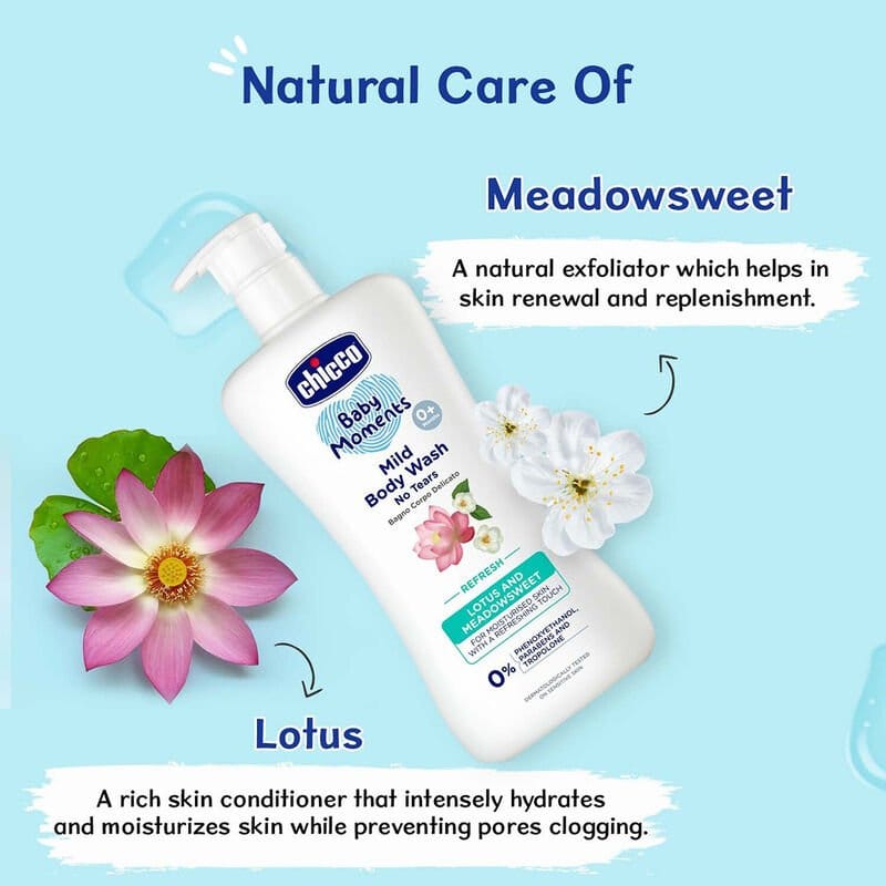 Chicco - Baby Mild Bodywash Refresh (200mL)