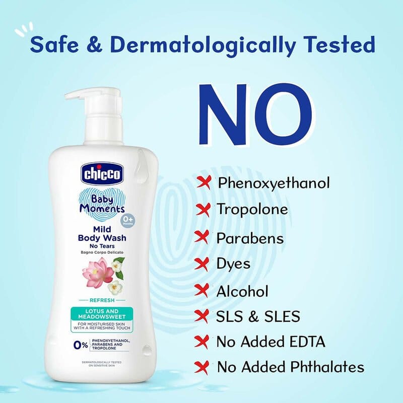 Chicco - Baby Mild Bodywash Refresh (200mL)