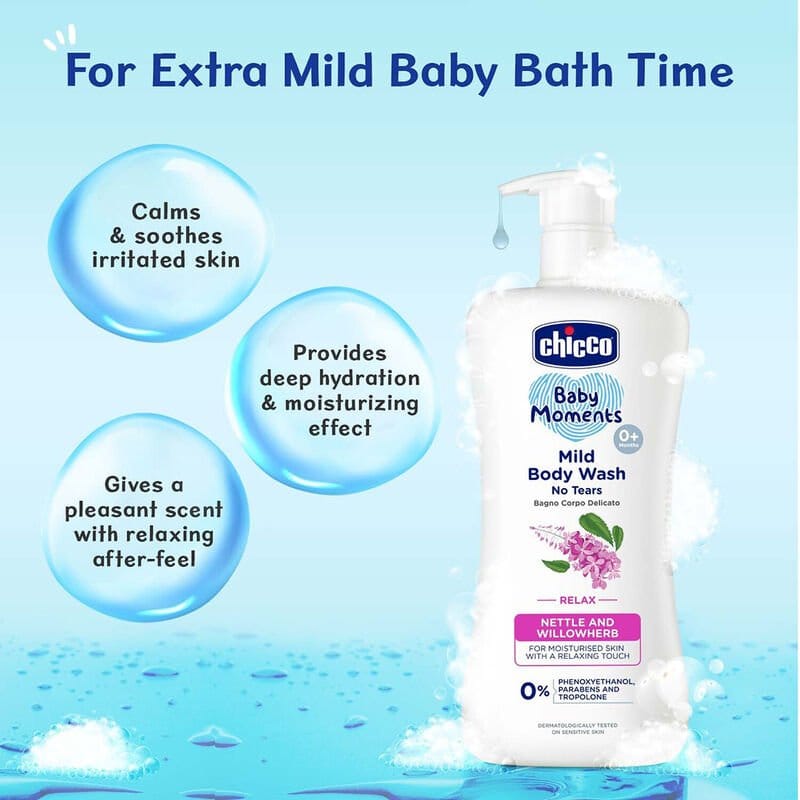 Chicco - Baby Mild Bodywash Relax (200mL)