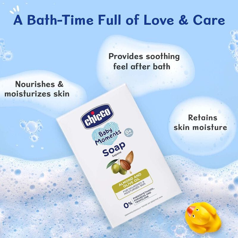 Chicco - Baby Soap (75g) Buy 3 Get 1 Free