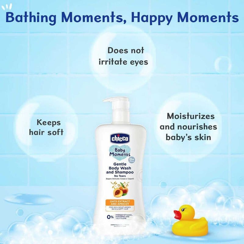 Chicco - Gentle Body Wash And Shampoo (500ml)
