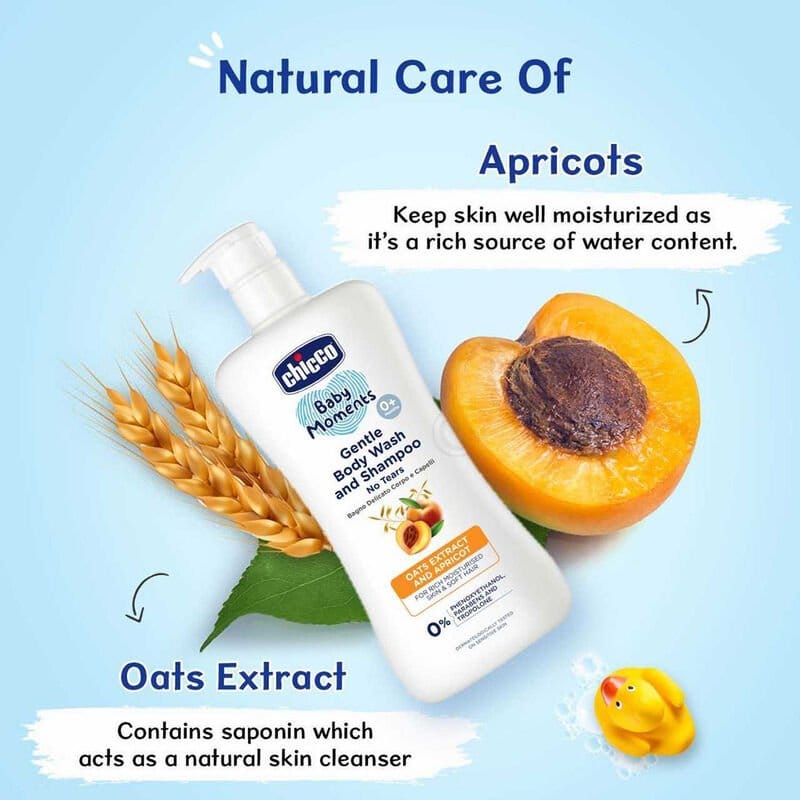Chicco - Gentle Body Wash And Shampoo (500ml)