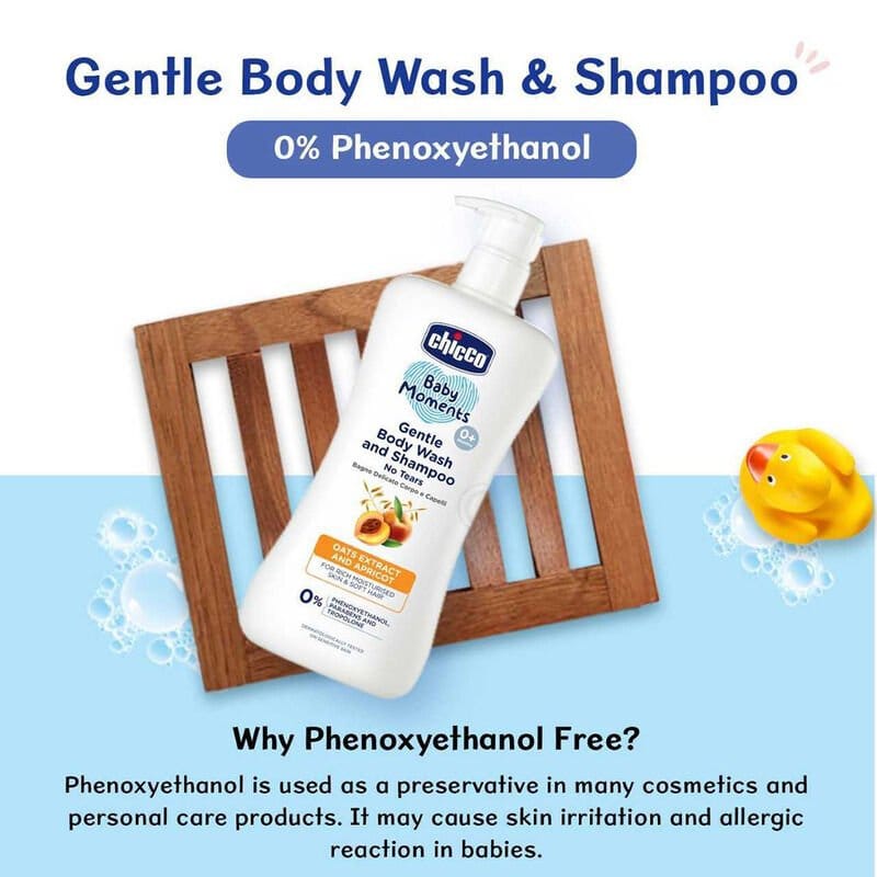 Chicco - Gentle Body Wash And Shampoo (500ml)