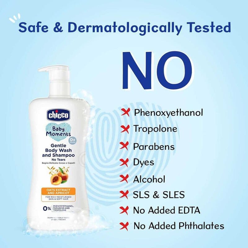 Chicco - Gentle Body Wash And Shampoo (500ml)