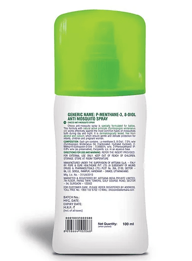 Chicco Baby Anti-Mosquito Spray (100ml)