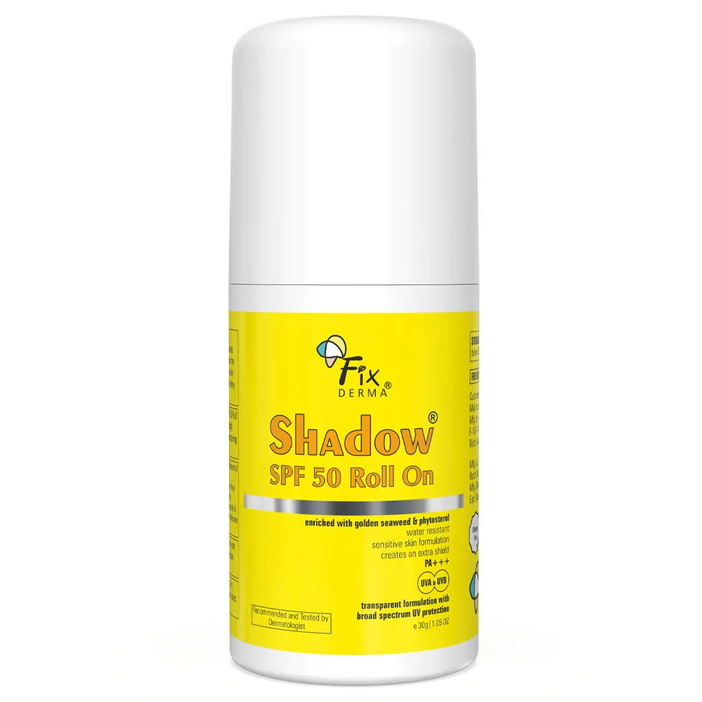 Fix Derma - Roll On Sunscreen For Face SPF 50 All Skin Types (30g)