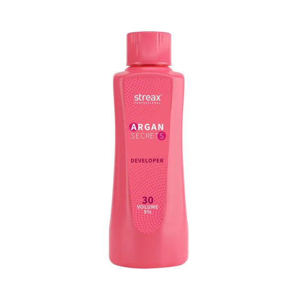 Streax Professional - Developer for Argan Secrets Colourant - 30 Volume 9% (1000mL)