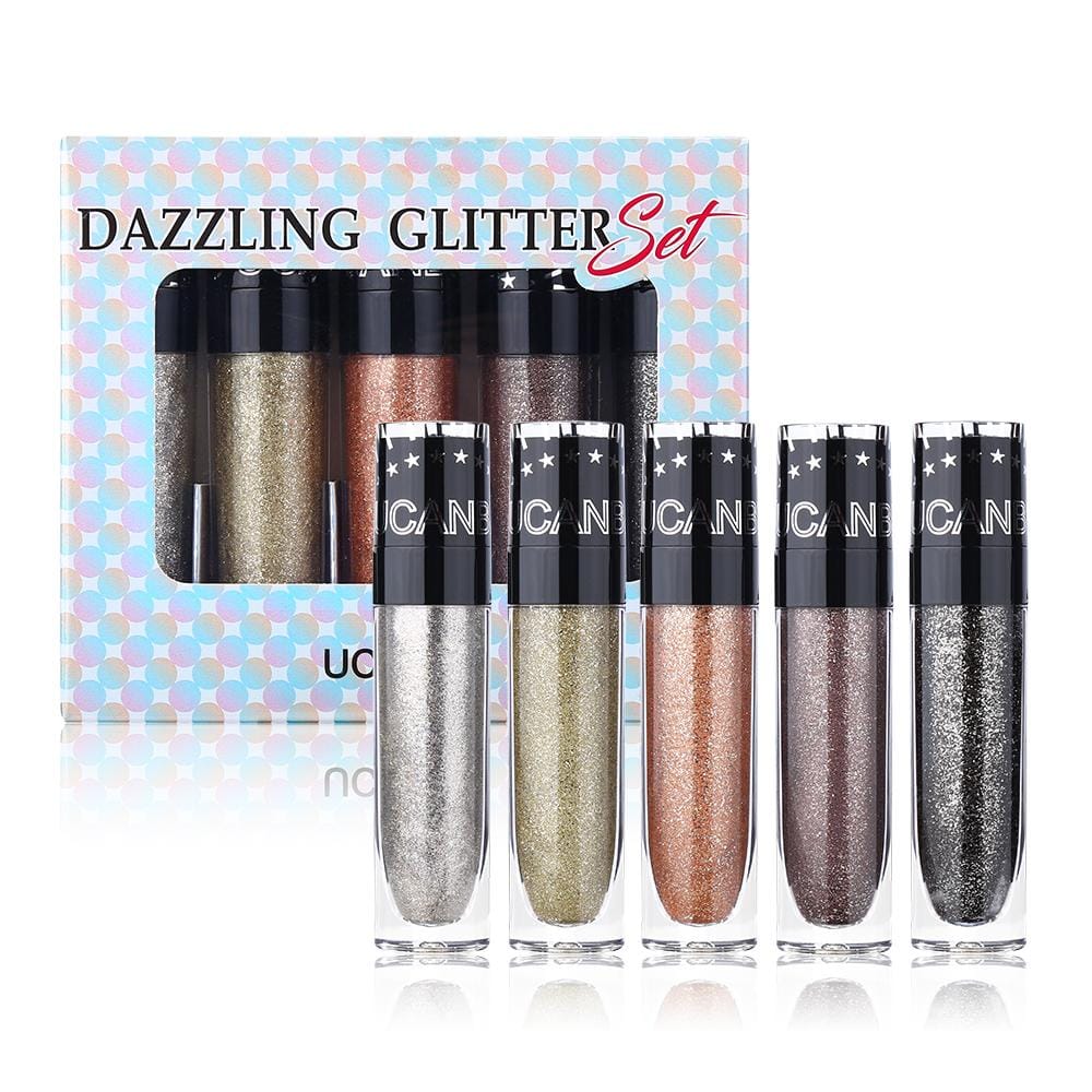 UCANBE - Dazzling Glitter Eyeshadow Liquid Set
