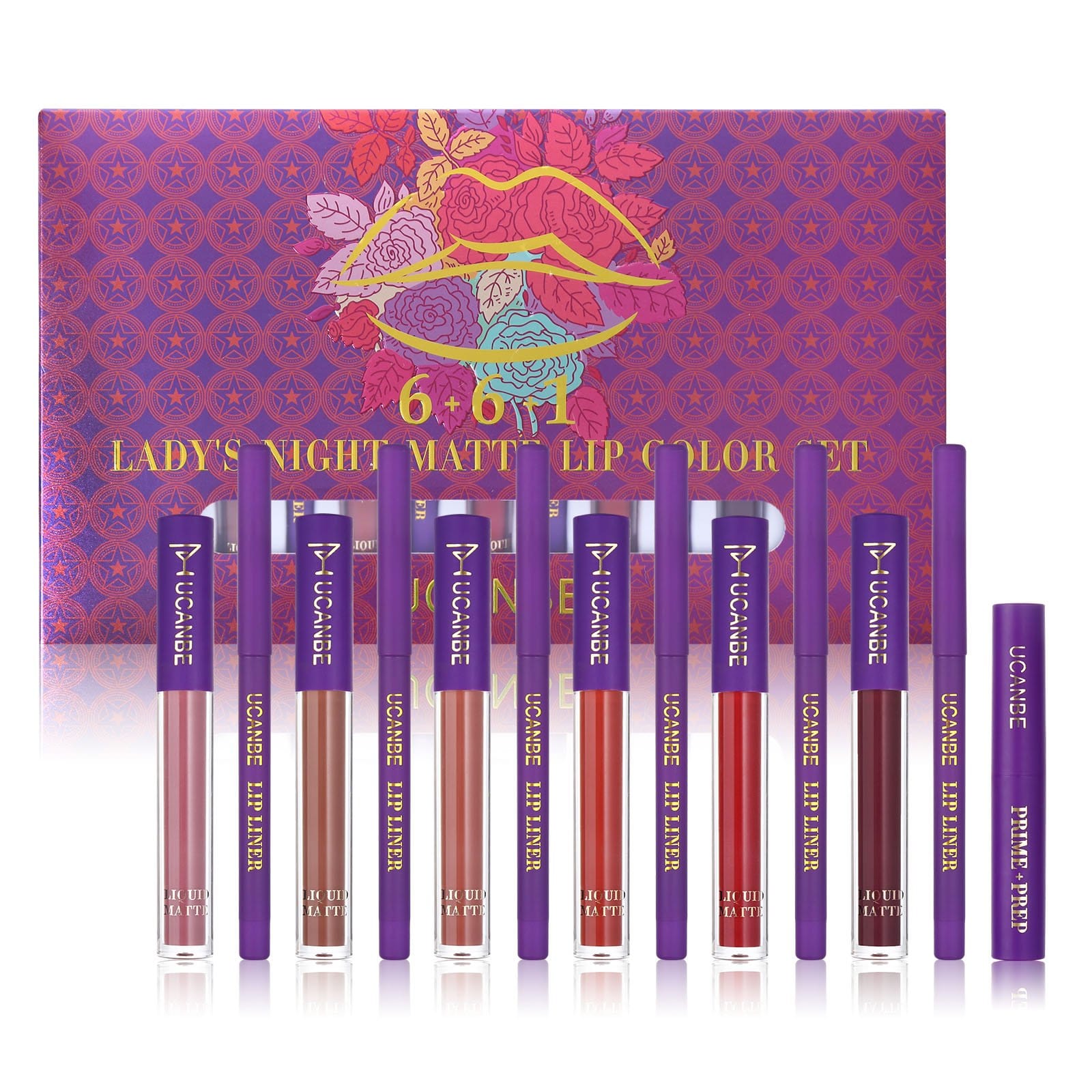 UCANBE - LAYDY’S NIGHT MATTE LIP COLOR SET
