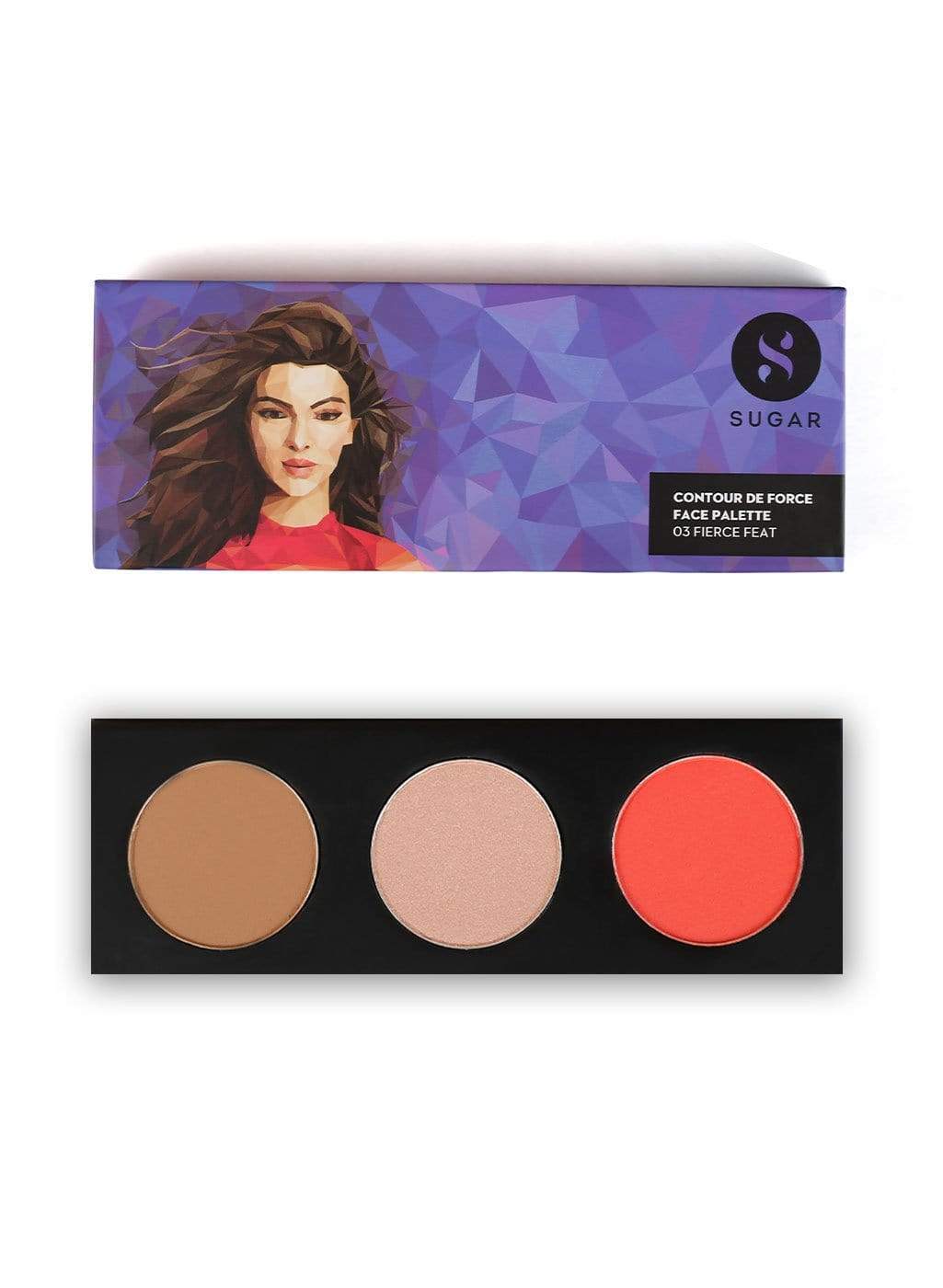 SUGAR - Contour De Force Face Palette 03 Fierce Feat