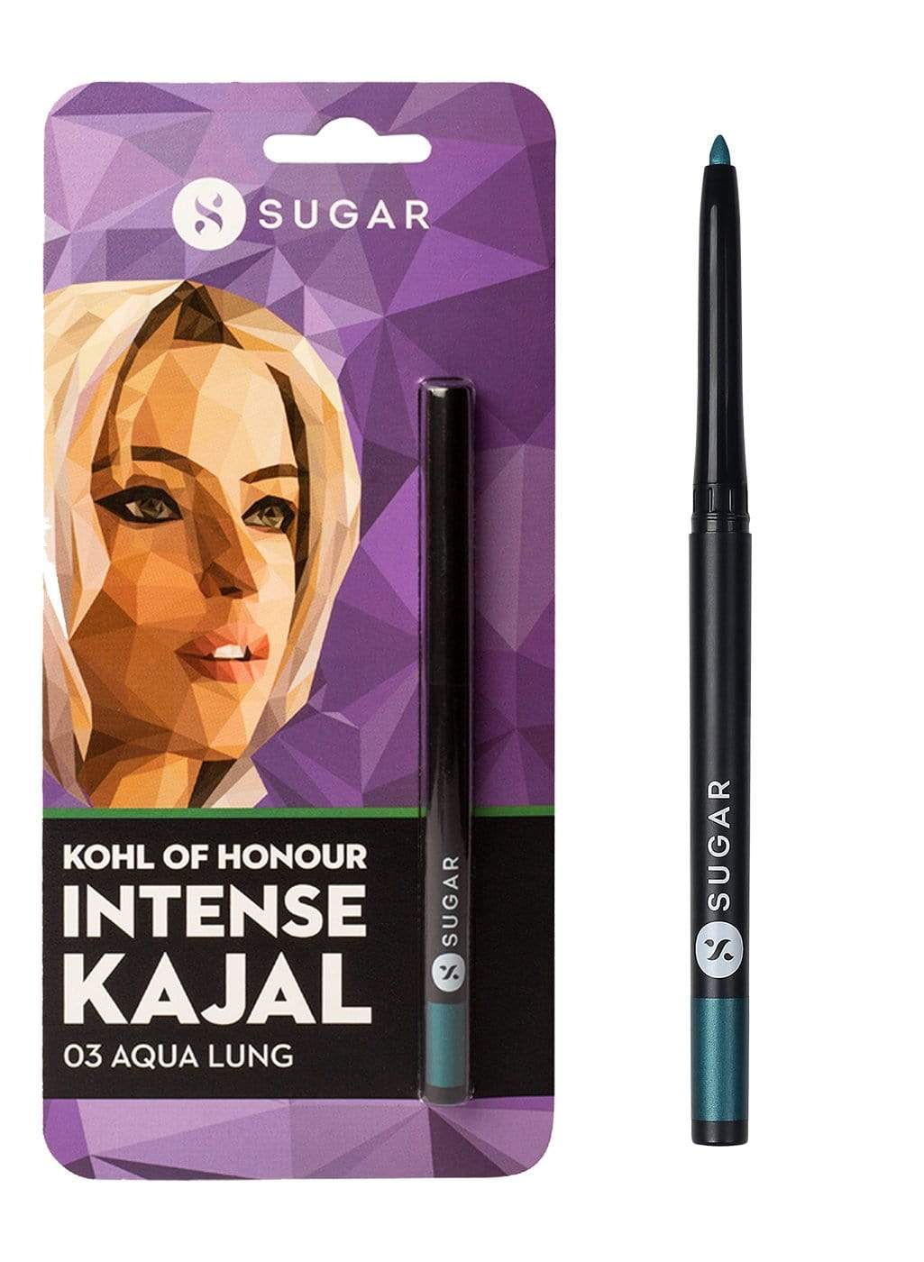 SUGAR - Kohl Of Honour Intense Kajal 03 Aqua Lung (Metallic Mint Green)