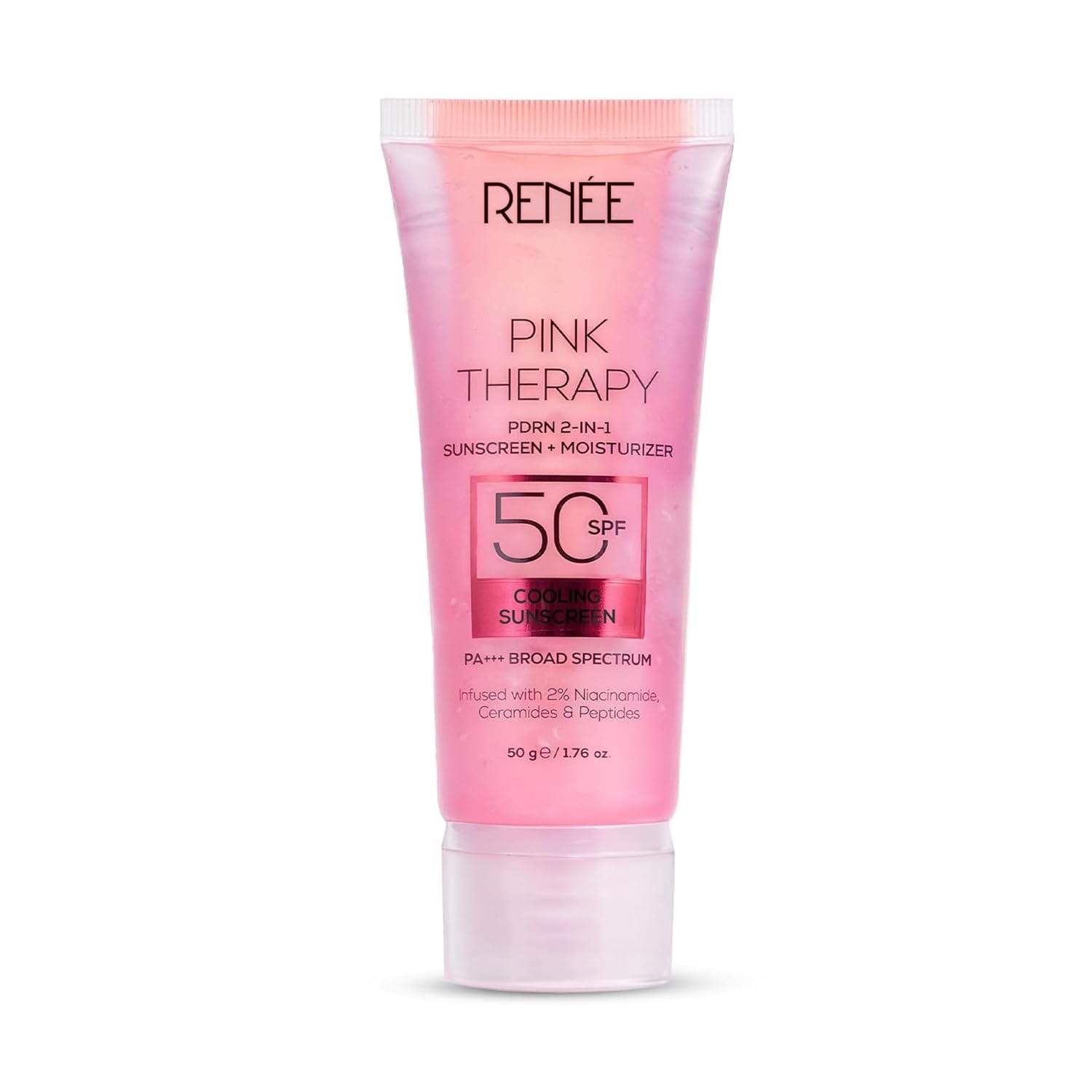 Renee - Pink Therapy Sunscreen + Moisturizer 50 Spf (50g)