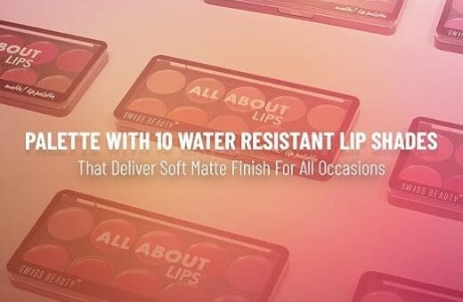 Swiss Beauty - All About Lips Matte Lip Palette