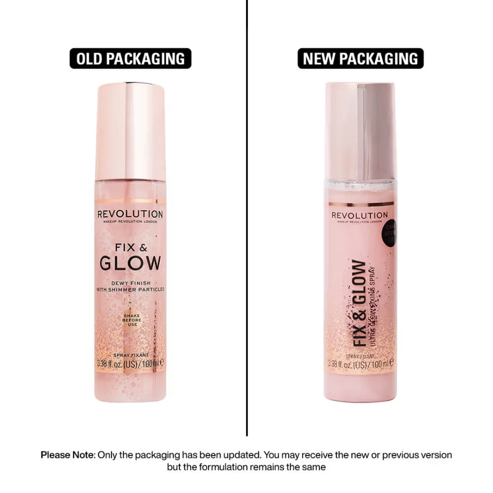 Revolution - Fix & Glow Ultra Glow Fixing Spray (100ML)