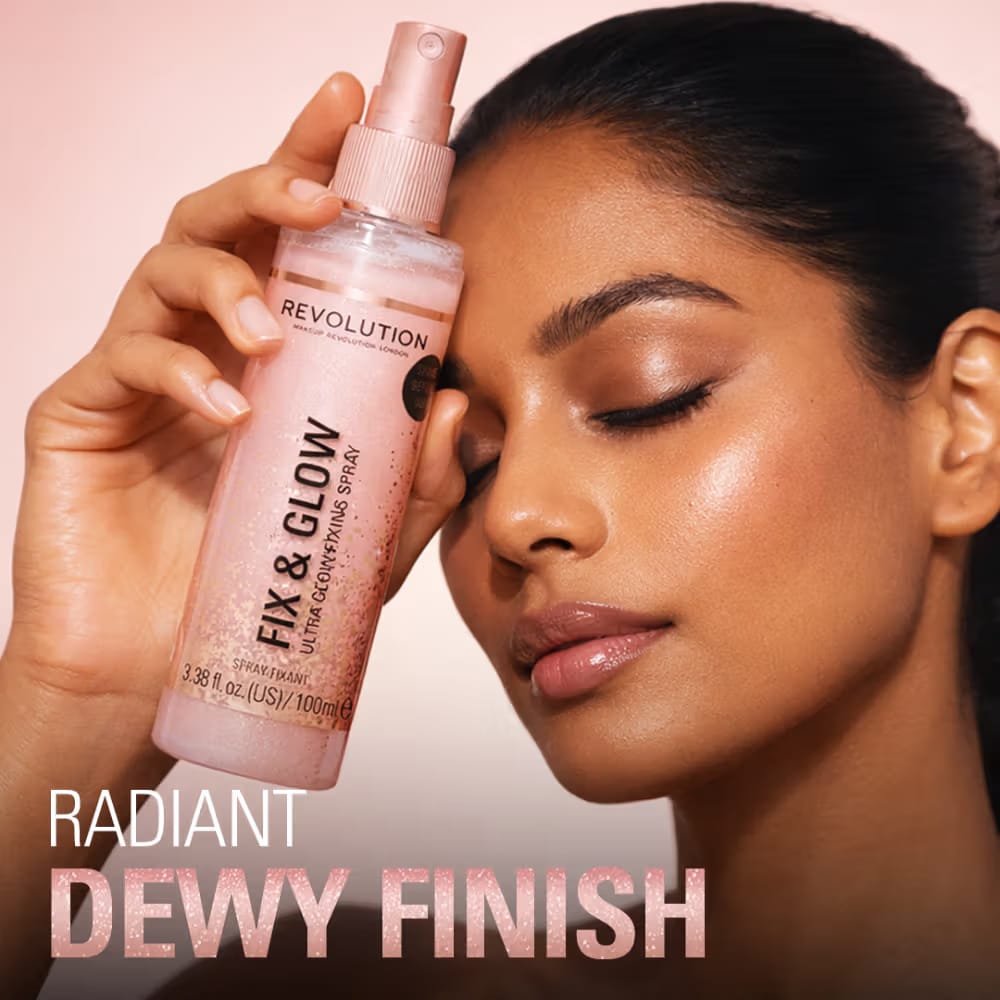 Revolution - Fix & Glow Ultra Glow Fixing Spray (100ML)